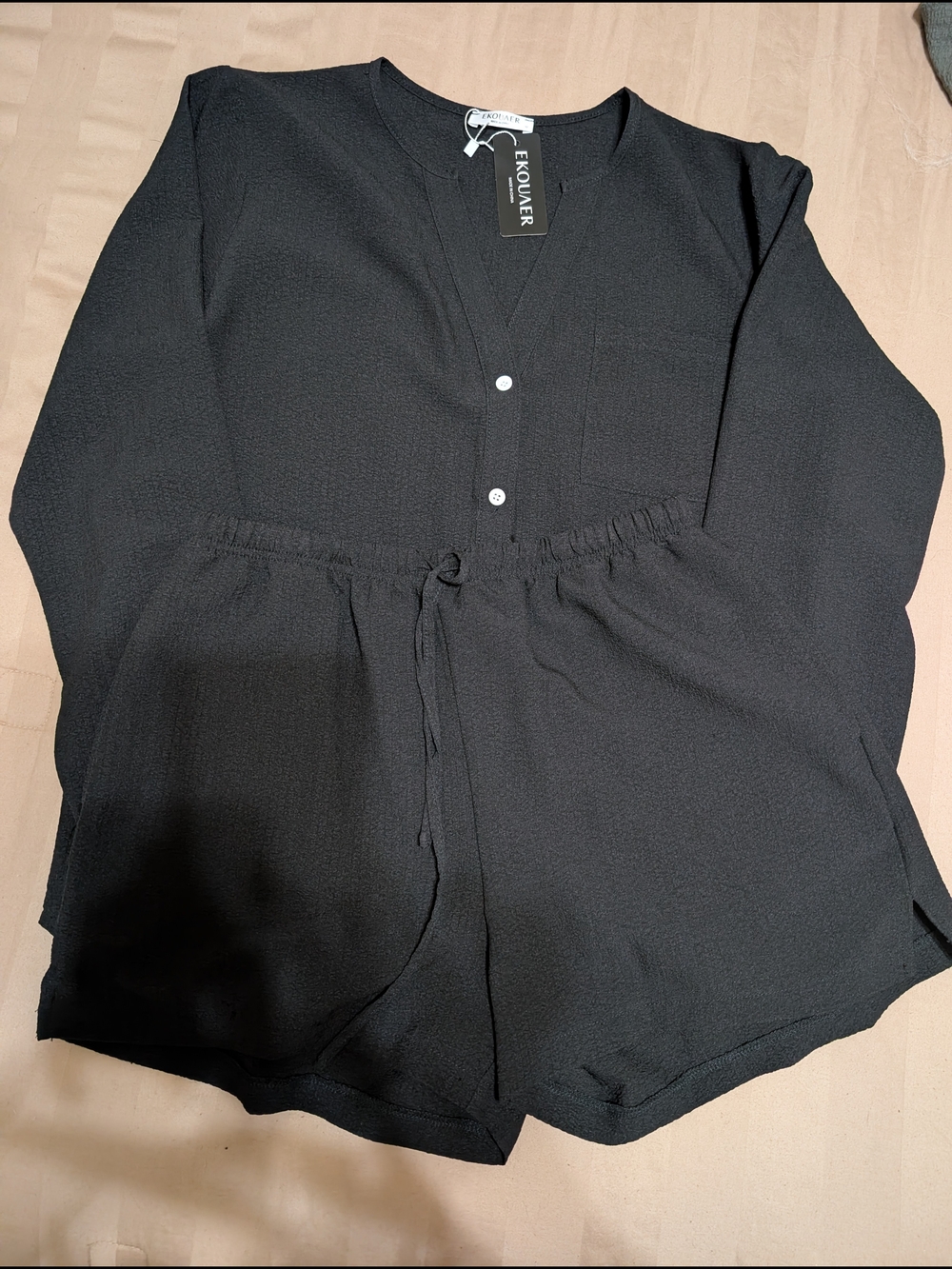 NWT Ekouaer 2 Piece Shorts Set